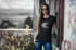 Damen T-Shirt Welle Wave California Ocean Drive Surf Summer Slim Fit Neverless®preview