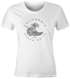 Damen T-Shirt Welle Wave California Ocean Drive Surf Summer Slim Fit Neverless®preview