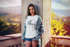 Damen T-Shirt Welle Wave California Ocean Drive Surf Summer Slim Fit Neverless®preview