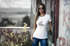 Damen T-Shirt Welle Wave California Ocean Drive Surf Summer Slim Fit Neverless®preview