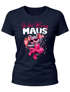 Damen T-Shirt - Wild Berry Maus- Fasching Karneval Ersatz Verkleidung Last Minute Kostüm Funshirt Slim Fit Moonworks®preview