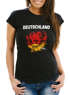 Damen T-Shirt - WM 2026 Deutschland WM Germany Löwe Lion Flagge Farben - Comfort Fit MoonWorks®preview