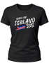 Damen T-Shirt WM-Shirt Island Iceland Ísland Fan-Shirt WM 2026 Fußball Weltmeisterschaft Moonworks®preview
