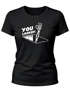 Damen T-Shirt You looked reingeschaut Bongoloch Skelett Frauen Fun-Shirt lustig Moonworks®preview