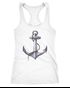 Damen Tank-Top Anker Anchor Watercolor Racerback Slim Fit Neverless®preview