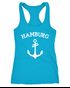 Damen Tank-Top Anker Hamburg 2 Racerback Moonworks®preview