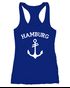 Damen Tank-Top Anker Hamburg 2 Racerback Moonworks®preview