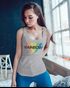 Damen Tank-Top Aufdruck Schriftzug Rainbow Regenbogen Sommer Fashion Racerback Neverless®preview