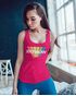 Damen Tank-Top Aufdruck Schriftzug Rainbow Regenbogen Sommer Fashion Racerback Neverless®preview