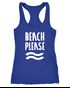 Damen Tank-Top Beach please Racerback Neverless®preview