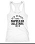 Damen Tank-Top Bedruckt Schriftzug Oldschool NYC New York City Allstars Racerback Fashion Streetstyle Sport Neverless®preview