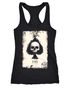 Damen Tank-Top Bedruckt Totenkopf Skull Spielkarte Pik Ass Kartenspiel Printshirt Fashion Racerback Neverless®preview