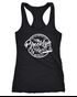 Damen Tank-Top Brooklyn Race Motorcycle Vintage Watercolor Racerback Neverless®preview