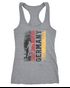 Damen Tank Top Fan-Shirt Deutschland WM 2018 Fußball Weltmeisterschaft Racerback Muskelshirt Muscle Shirt Achselshirt Moonworks®preview