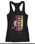 Damen Tank Top Fan-Shirt Deutschland WM 2018 Fußball Weltmeisterschaft Racerback Muskelshirt Muscle Shirt Achselshirt Moonworks®preview