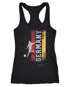 Damen Tank Top Fan-Shirt Deutschland WM 2026 Fußball Weltmeisterschaft Racerback Muskelshirt Muscle Shirt Achselshirt Moonworks®preview