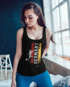 Damen Tank Top Fan-Shirt Deutschland WM Fußball-Sommer 2026 Fußball Weltmeisterschaft Racerback Muskelshirt Muscle Shirt Achselshirt Moonworks®preview