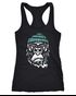 Damen Tank-Top Gorilla Affe Monkey Captain Sailor Seemann Racerback Neverless®preview