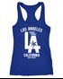 Damen Tank Top Los Angeles California LA Palme Racerback Tanktop Neverless®preview