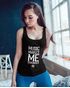 Damen Tank-Top Music makes me Stronger Spruch Statement Racerback Neverless®preview