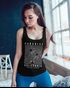 Damen Tank-Top Paradise California Palmen Grafik Printshirt Sommer Fashion Racerback Neverless®preview