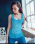Damen Tank-Top Paradise California Palmen Grafik Printshirt Sommer Fashion Racerback Neverless®preview