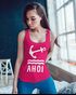 Damen Tank-Top Shirt Anker Ahoi Racerback Neverless®preview