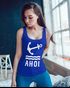 Damen Tank-Top Shirt Anker Ahoi Racerback Neverless®preview