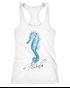 Damen Tank-Top Shirt Flamingo Seepferdchen Florida Watercolor Neverless®preview