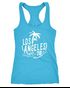 Damen Tank-Top Shirt Los Angeles Beach Surf Aufdruck Racerback Neverless®preview