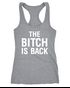 Damen Tank-Top Shirt The Bitch is back Racerback Moonworks®preview