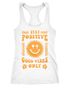 Damen Tank-Top Statement Spruch Stay Positive Good Vibes Only Sonne Smile Sommer Fashion Racerback Neverless®preview