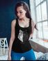 Damen Tank-Top Wolf Polygon Kunst Grafik Tiermotiv Printshirt Fashion Streetstyle Racerback Neverless®preview