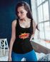 Damen Tanktop Comic Boom Racerback Moonworks®preview