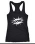 Damen Tanktop Comic Boom Racerback Moonworks®preview