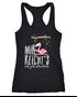 Damen Tanktop Flamingo Mir reichts ich geh schaukeln Sprüche Spruch Racerback Moonworks®preview