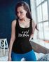 Damen Tanktop Girl Boss Statement Spruch Quote Message Hashtag Racerback Moonworks®preview
