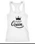 Damen Tanktop NAP Queen Crown Racerback Moonworks®preview