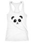 Damen Tanktop Panda Gesicht Pandabär Tiergesichter Racerback Moonworks®preview