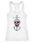 Damen Tanktop Pirate Skull Totenkopf Pirat mit Anker Racerback Moonworks®preview