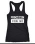 Damen Tanktop Prinzessin von nö Spruch Racerback Moonworks®preview