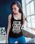 Damen Tanktop Rome New York Paris London Wait for me Racerback Moonworks®preview