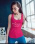Damen Tanktop Schiffchen Origami Anker Papierboot Geometrie Line-Art Polygon Motiv  Racerback Moonworks®preview