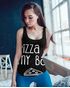 Damen Tanktop Shirt Pizza is my BAE Before Anything Else Racerback Moonworks®preview
