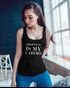 Damen Tanktop Shopping is my cardio Statement-Shirt Spruch Sprüche Quote Shoppen Racerback Moonworks®preview