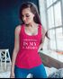 Damen Tanktop Shopping is my cardio Statement-Shirt Spruch Sprüche Quote Shoppen Racerback Moonworks®preview