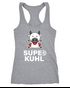 Damen Tanktop Super Kuhl Kuh Racerback Moonworks®preview