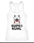 Damen Tanktop Super Kuhl Kuh Racerback Moonworks®preview