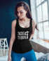 Damen Tanktop Tacos & Tequila Wurm Sombrero Tequilla Mexikanisch Racerback Moonworks®preview