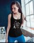 Damen Tanktop Take me to Paris Eiffelturm Eiffeltower Herzen Heart Racerback Moonworks®preview